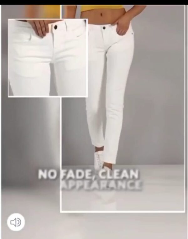 Lakshita White Jeans - Image 4